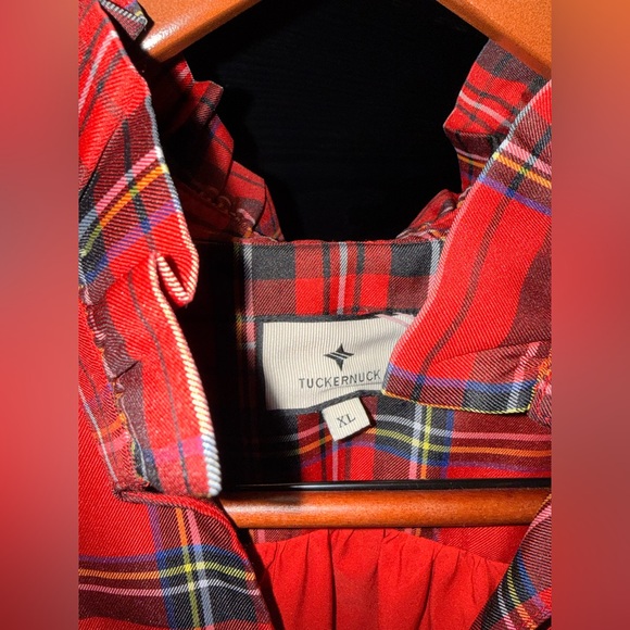 Tuckernuck Royal Stewart Tartan Palmerston Dress Size XL - Picture 5 of 5